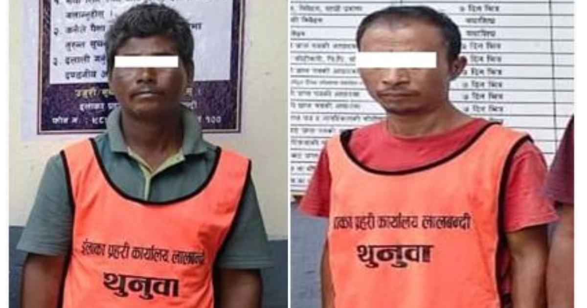 सर्लाहीमा किराना पसलको भेन्टिलेसन फोडेर १० लाख चोरी, दुई पक्राउ